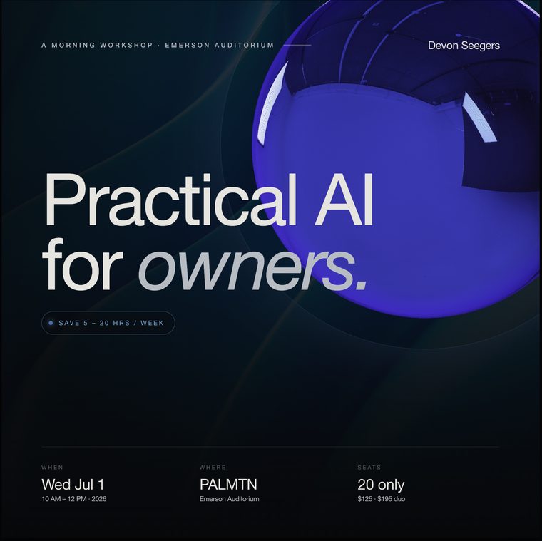 Practical AI square flyer